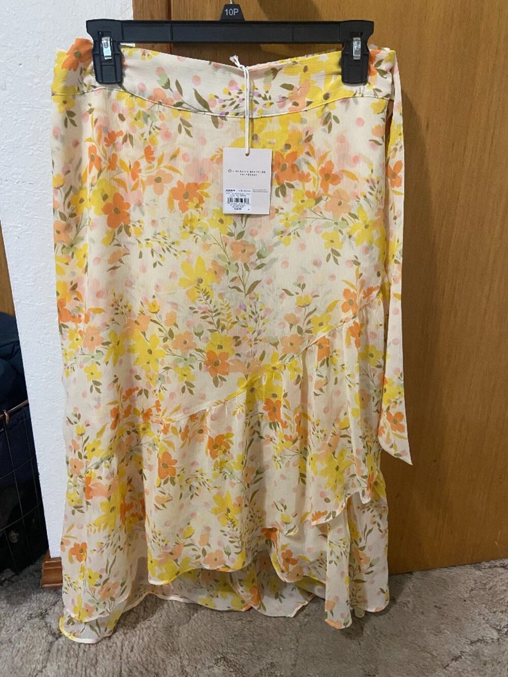 Floral Midi Skirt